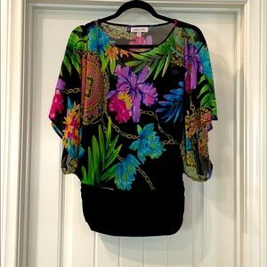 Jennifer Lopez Floral Blouse